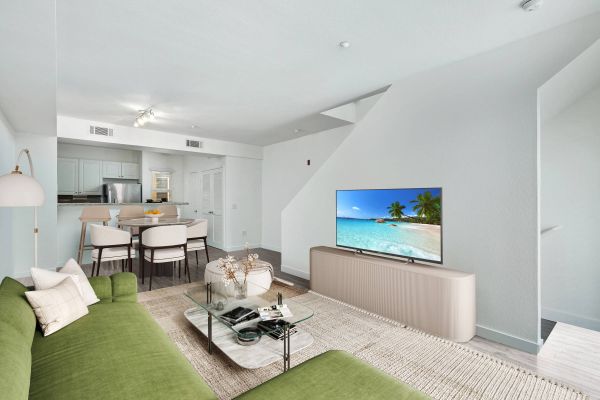 Gema San Diego staged apartment interior